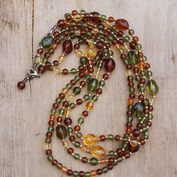 Fashion Jewelry Jewelry - Multi-Strand Beaded Necklace! Mix/Match 3/$15!